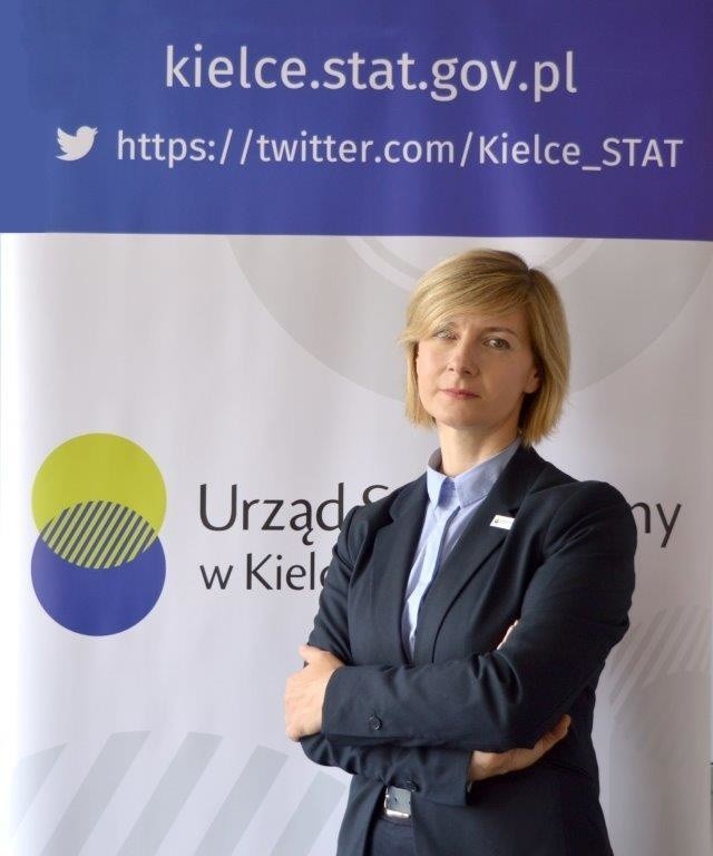 Agnieszka Piotrowska-Piątek – dyrektor Urzędu Statystycznego w Kielcach.