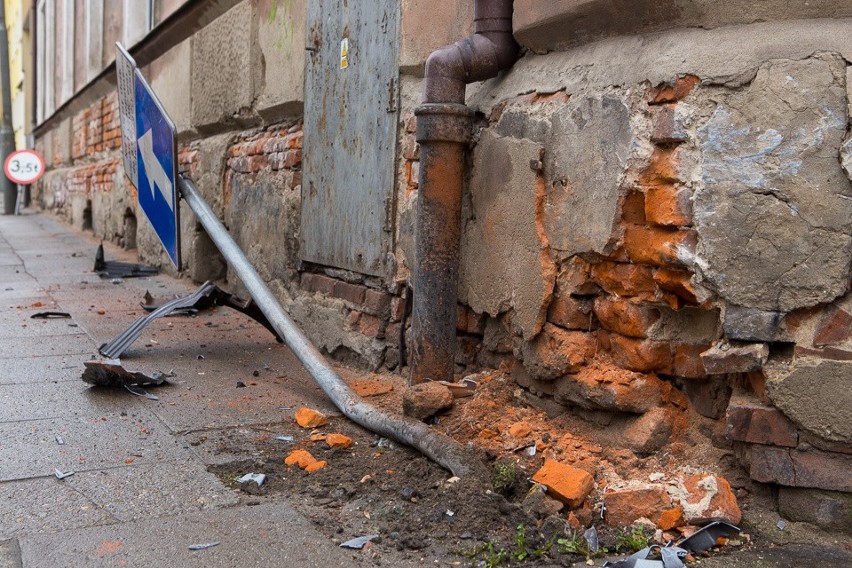 Tarnów. Wypadek w centrum miasta [ZDJĘCIA]