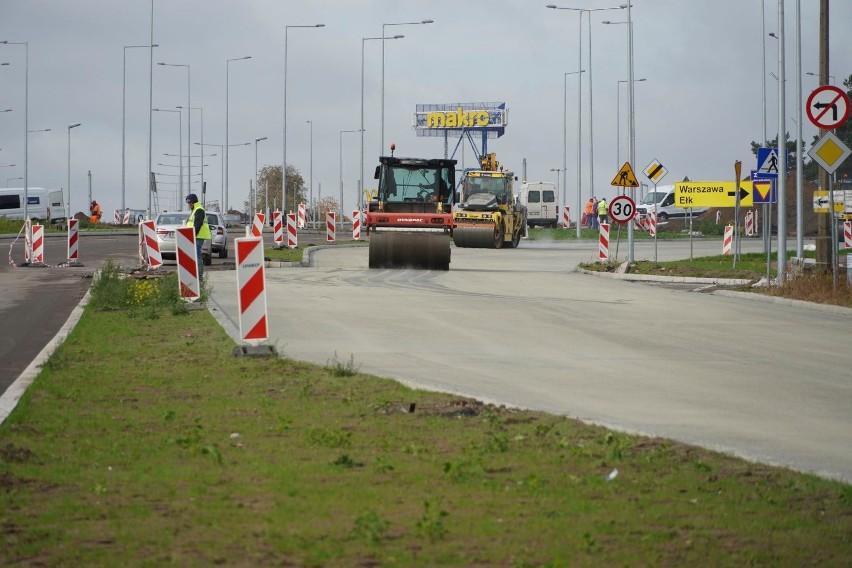 03.10.2019 bialystok  zamknięte skrzyżowanie jpii nsz fot....