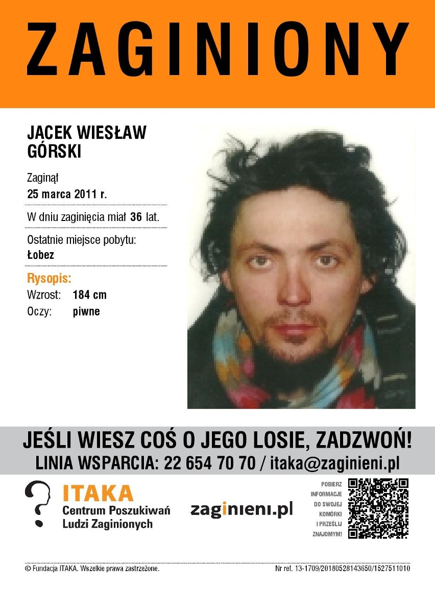 Czy widziałeś tę osobę lub masz jakieś informacje na jej...