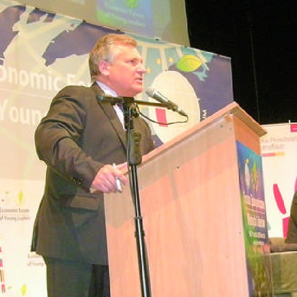 W inauguracji konkursu „Innowatorzy 2009” wziął udział były prezydent Aleksander Kwaśniewski