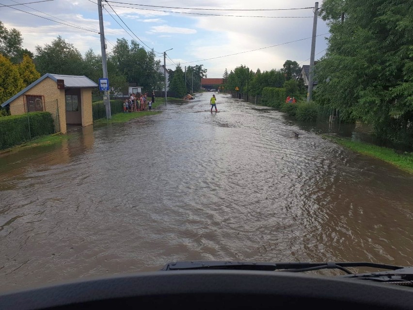 Niedzielne podtopienia w Byczynie