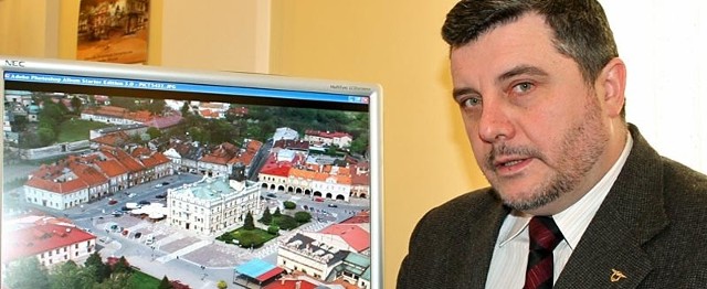 Andrzej Wyczawski chce stworzyć miasto na wzór Kazimierza Dolnego nad Wisłą.