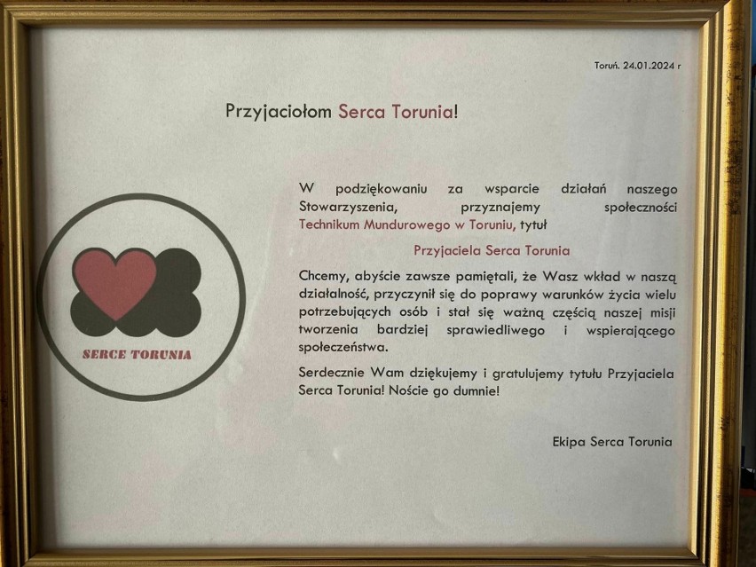 Technikum Mundurowe w Toruniu to już kolejna szkoła, która...