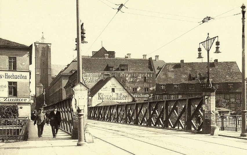 Most Piaskowy w latach 30. XX wieku.