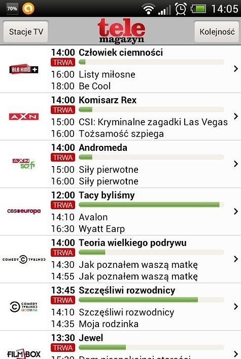 Aplikacja Telemagazynu na Androida/Fot. screen