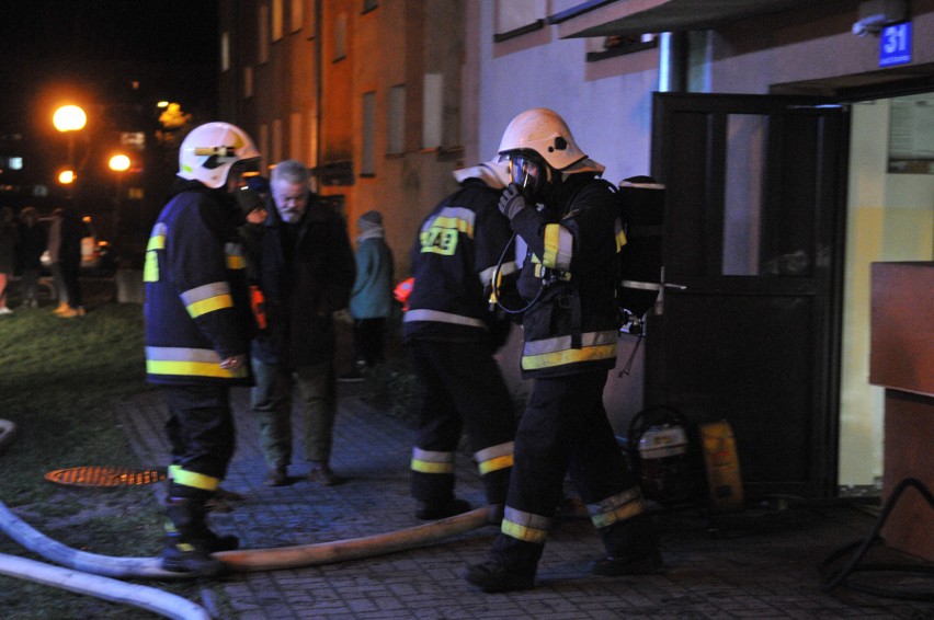 Groźny pożar wybuchł we wtorek, 8 stycznia, w bloku przy ul....