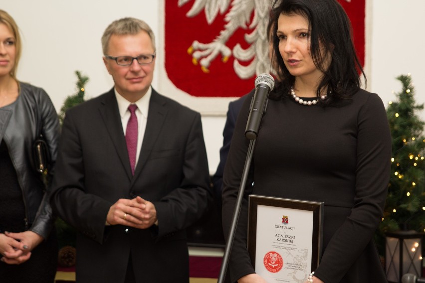 Nagrodzona Agnieszka Karska