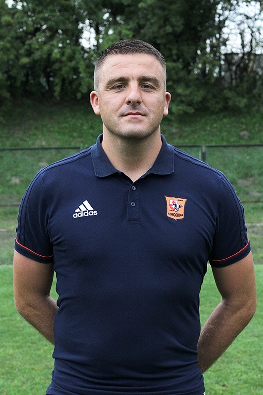 Trener Łukasz Nadolny