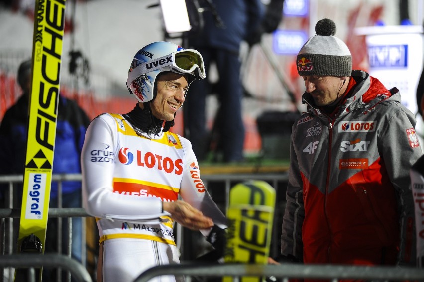 Kamil Stoch i Adam Małysz