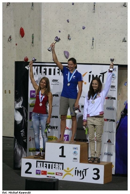 19-letnia Aleksandra Rudzińska (Pol-Inowex Skarpa Lublin) na drugim stopniu podium w austriackim Imst