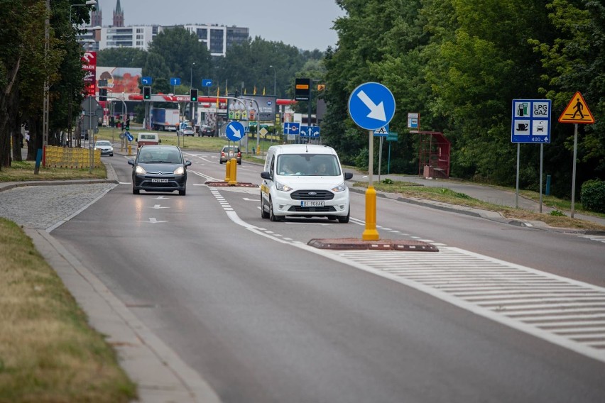 Tak wygląda odcinek al. 1000-lecia, który będzie...