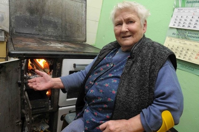 Grzanie węglem jest najtańsze, ale szkodzi środowisku. - Czas się zastanowić nad przejściem na gaz - mówi pani Józefa z os. Sławięcice.