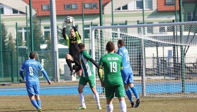 Bramkarz GKS Rudki, Szymon Pietras, został wybrany piłkarzem 20. kolejki czwartej ligi