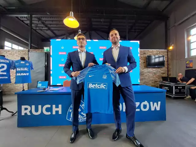 Logo nowego sponsora pojawi się na strojach piłkarzy Ruchu Chorzów