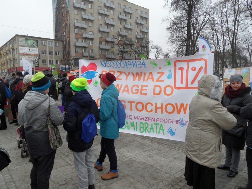 Happening w Częstochowie: zostaw w mieście 1 procent podatku [ZDJĘCIA]