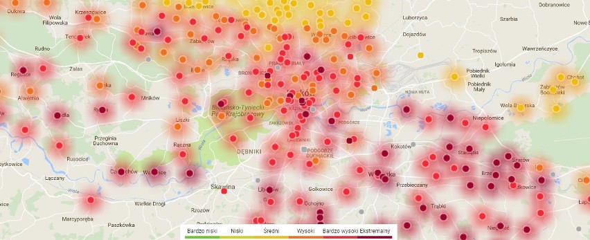 Smog powrócił do Krakowa i Małopolski [DANE] 