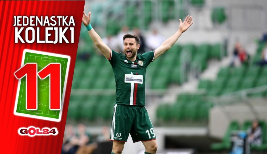 Jedenastka 33. kolejki LOTTO Ekstraklasy według GOL24 [GALERIA]