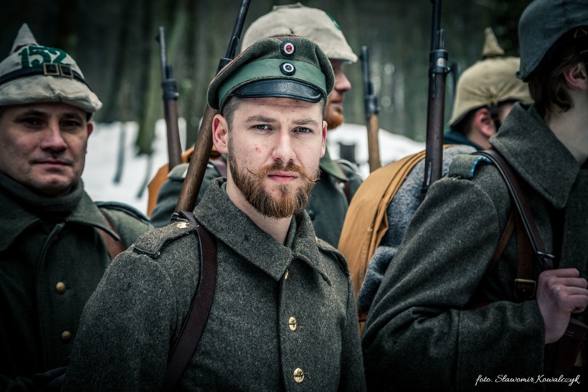 Zimowa bitwa na Mazurach 2019. 100 rekonstruktorów z Polski, Litwy, Niemiec, Rosji i Białorusi w inscenizacji walk z 1915 r. 