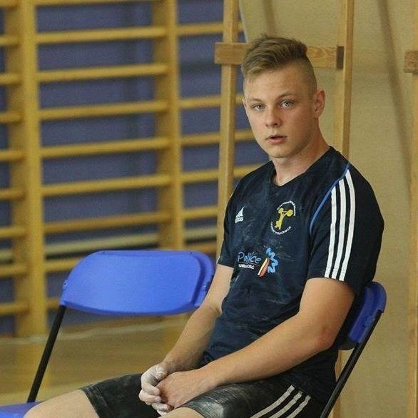 Jakub Michalski z Górnika Polkowice - zwycięzca kategorii wiekowej do lat 17 w punktacji Sinclaira (339,6 pkt).