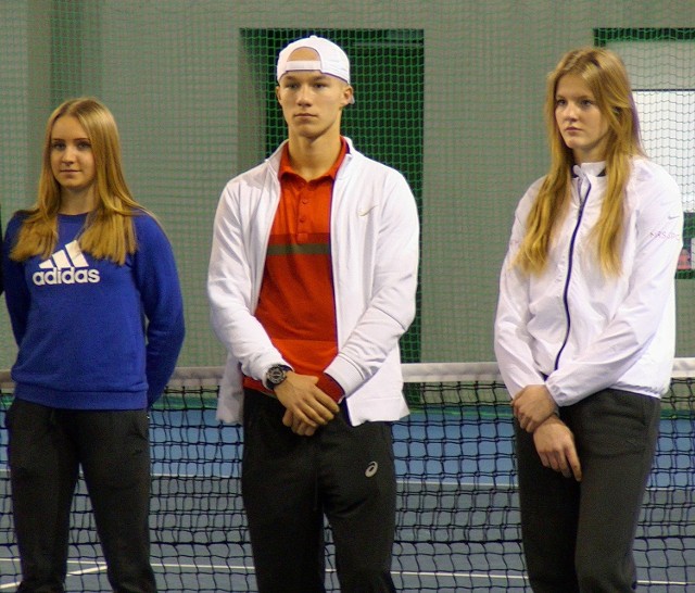 Lubuska trójka, która otrzymała "dzikie karty": Joanna Skrzypczyńska, Arnold Kokulewski i Martyna Kubka.
