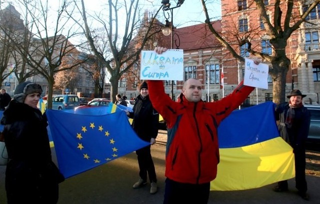 Tego typu manifestacje poparcia dla europejskich dążeń Ukrainy odbywają się w całej Polsce i Europie. Swoją solidarność z Majdanem pokazali także m.in. mieszkańcy Seulu.