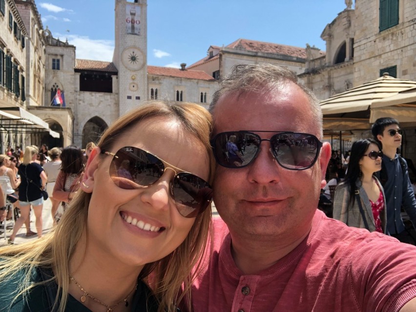 Chorwacki urlop burmistrza Radoszyc. Piękne chwile z żoną (ZDJĘCIA)