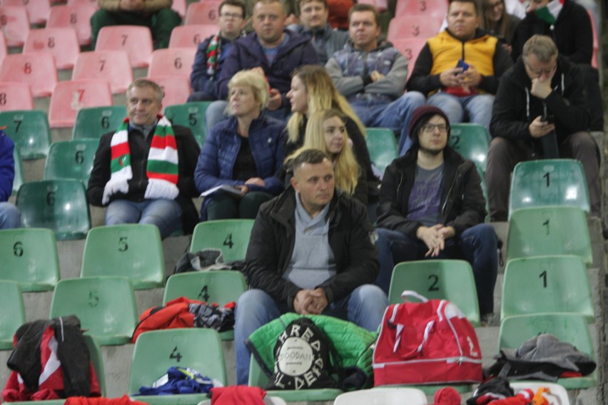 Zagłębie Sosnowiec – ŁKS Łódź 0:3 ZDJĘCIA KIBICÓW Fani GKS Tychy wsparli kibiców ŁKS na Stadionie Ludowym. Było racowisko na trybunach