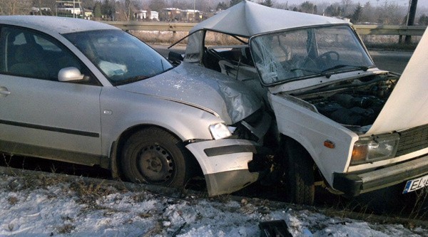 Wypadek na ul. Pomorskiej . Są ranni. (aktual.)