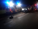 Wypadek w Tobolicach. Zderzyły się dwa samochody osobowe, jedna osoba nie żyje 19.12.2020