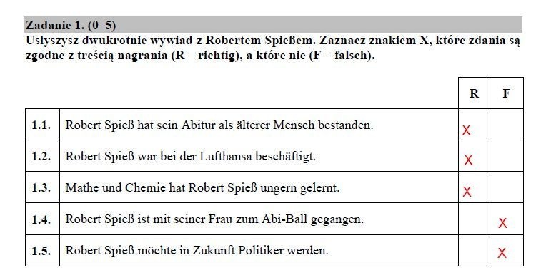 Matura 2019. Język niemiecki poziom podstawowy ODPOWIEDZI, ARKUSZ CKE. Matura z j. niemieckiego podstawa 14.05.2019