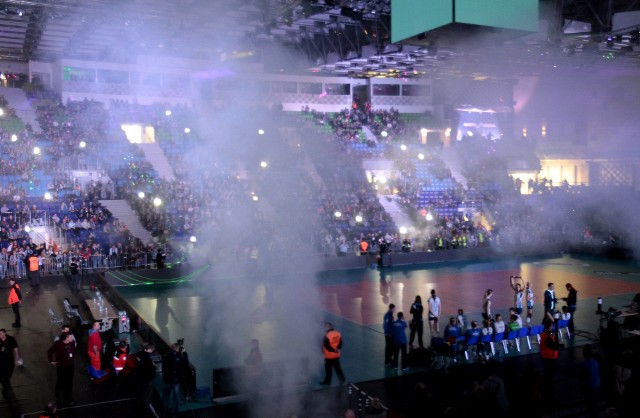 Arena Szczecin podczas jednego ze spotkań Chemika Police.