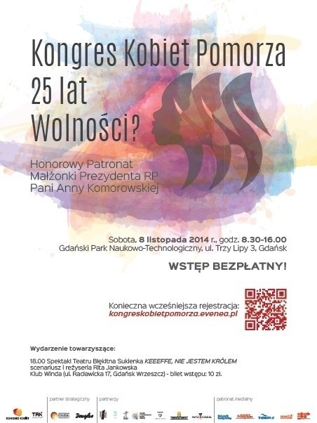 Kongres Kobiet Pomorza odbędzie się w sobotę w Gdańsku 