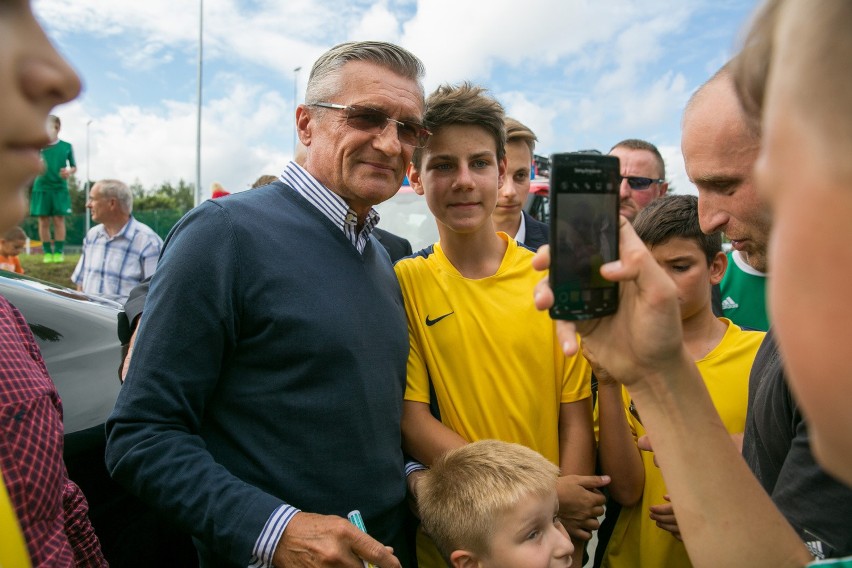 Adam Nawałka w Rudawie podczas  jubileuszu 70-lecia klubu...