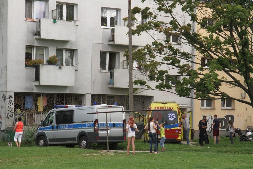 Raniony nożem po awanturze domowej w Kielcach