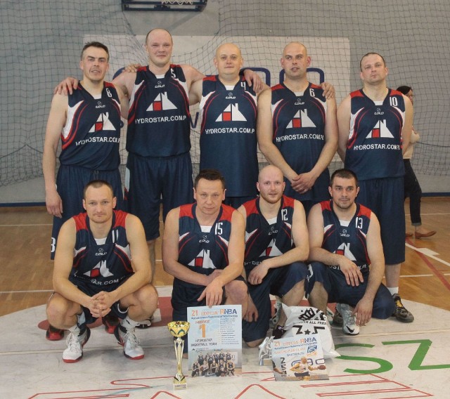 Hydrostar już po raz piąty z rzędu wywalczył mistrzostwo Radomskiego Nurtu Basket Amatorskiego