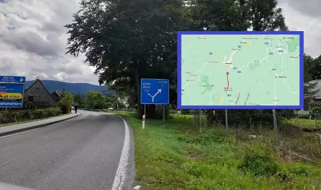 Górska i pełna serpentyn trasa przez Przełęcz Czerwonohorską została specjalnie oznakowana, jako odcinek niebezpieczny.