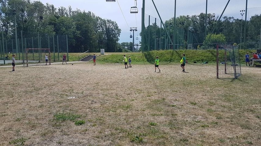 Zajęcia sportowe na Stadionie Śląskim