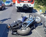Śmiertelny wypadek w Pruszczu w pow. tucholskim. Nie żyje 43-letni motocyklista