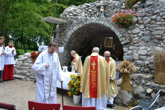 Poświęcenie groty w Bińczu