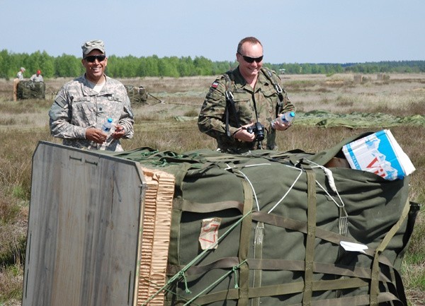Amerykańcy żołnierze na poligonie drawskim