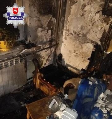 Pożar w domu jednorodzinnego w Górze Puławskiej. Zginęła jedna osoba