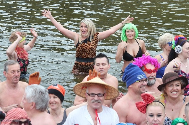 Sześćdziesięciu włocławskich amatorów zimnych kąpieli weszło w niedzielę do wody jeziora Czarnego. W ten sposób morsy zakończyły sezon 2015/2016. Zabawa odbywała się oczywiście przy muzyce, a pasjonaci zdrowego stylu życia wystąpili w zabawnych kolorowych strojach