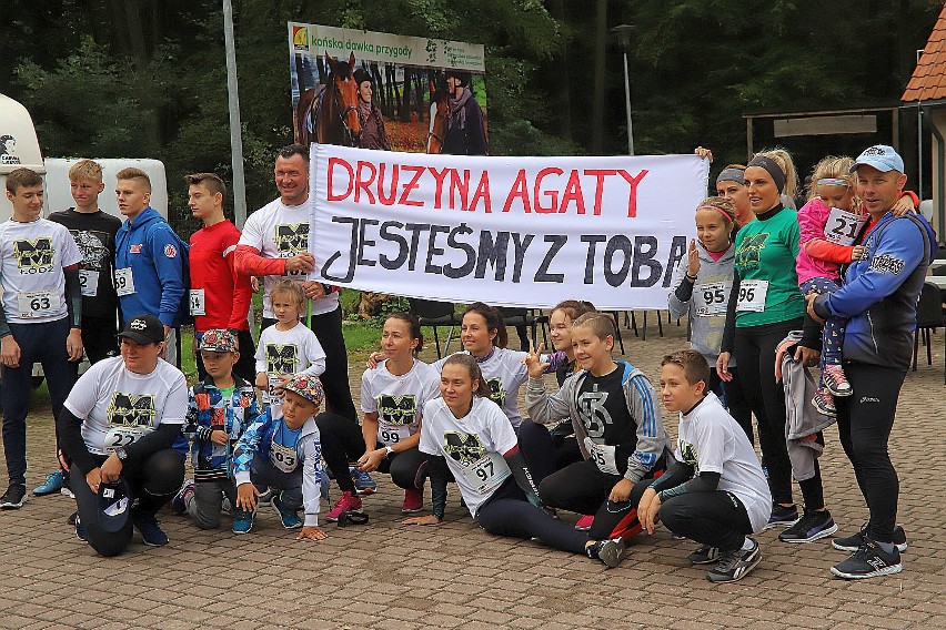 Bieg "Prześcignąć Raka" w Lesie Łagiewnickim FOTO