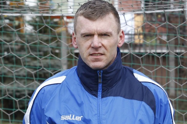 Trener Paweł Załoga.