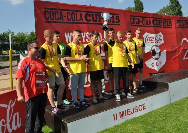 Wicemistrzowie województwa  w turnieju Coca Cola Cup