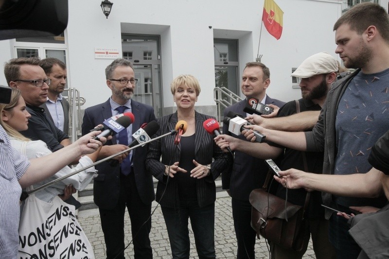 Krzysztof Piątkowski, Hanna Zdanowska i Tomasz Trela.