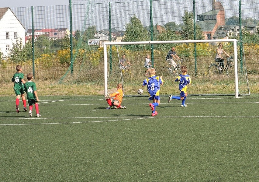 Turniej (liga) piłki nożnej w Bytowie  - junior E