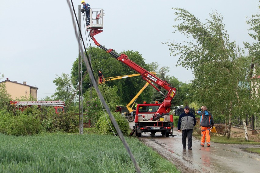 Ofiary nawałnicy pod Lublinem liczą straty. Uszkodzonych jest 90 budynków