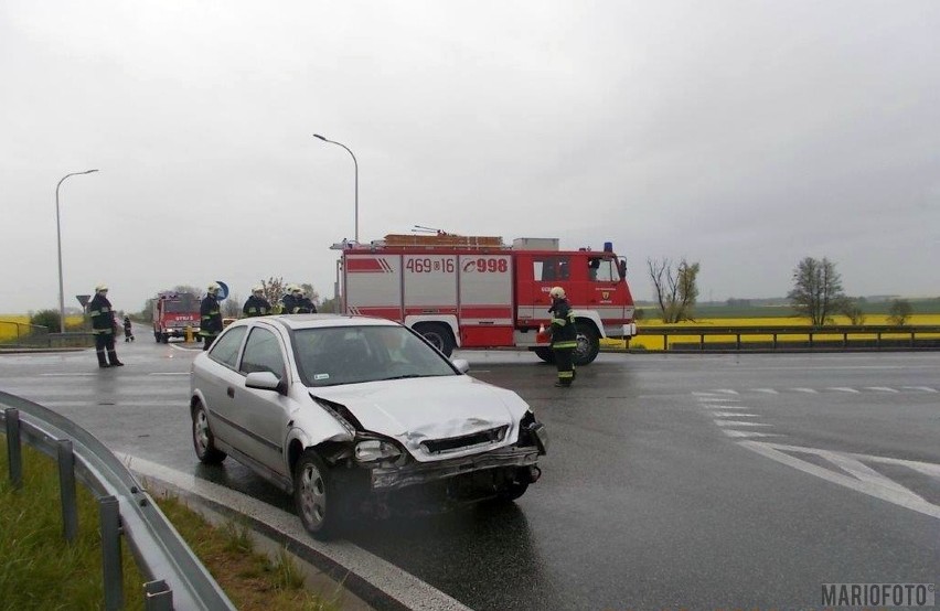 Wypadek w Pakosławicach.